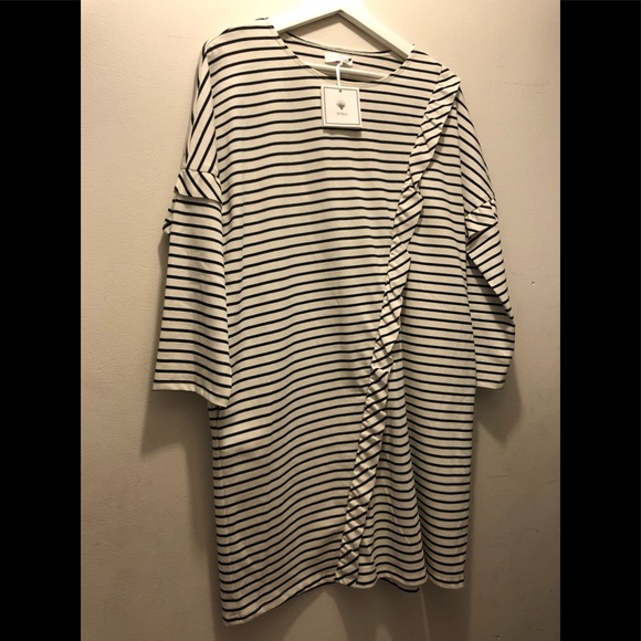 SVILU STRIPED DRESS - Picture 1 of 1